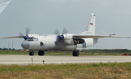 El An-26 Mueren 39 militares rusos tras estrellarse su avión en Siria